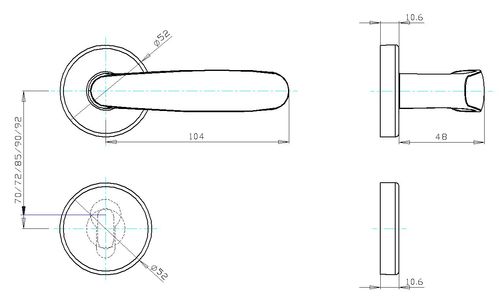 Door Handle Silistra Sonico Bg